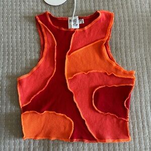 Princess Polly kylo top in orange